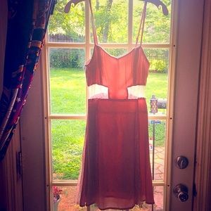 Pink Lace Dress from Nasty Gal